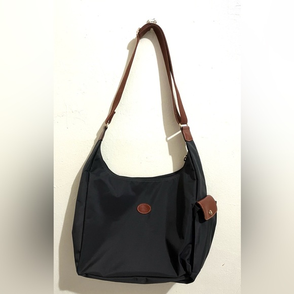 Longchamp Le Pliage Elegant Black Crossbody Bag - Picture 1 of 11